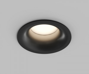 Встраиваемый влагозащищенный светильник KIBEK, IP65, 15 Вт, GU5.3, LED, черный, пластик