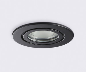 TN1151 BK черный IP44 GU5.3 D81*28