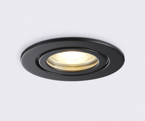 TN1151 BK черный IP44 GU5.3 D81*28