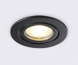 TN1151 BK черный IP44 GU5.3 D81*28