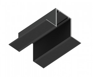 GL3601 BK черный крепление для встраиваемого монтажа 68.54*31.1*41.5