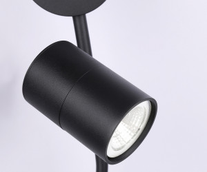 FL66389/3 BK черный 4W 4200K+G9+GU10 378*200*100