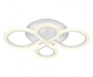 FA520/4 WH белый 88W+28W 650*410*80 (ПДУ РАДИО 2.4)