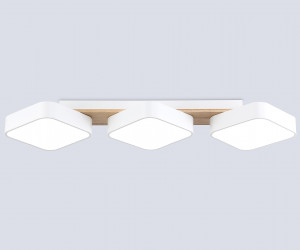 FL4877/3 WH/WD белый/дерево 54W 3000-6000K 680*200*70 (без ПДУ)