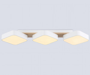 FL4877/3 WH/WD белый/дерево 54W 3000-6000K 680*200*70 (без ПДУ)