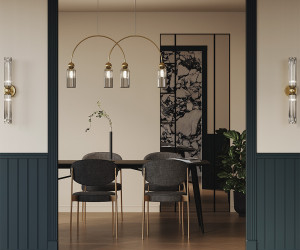 Настенный светильник (бра) Maytoni MOD302WL-02GR1