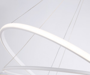 FL66326/1+4 WH белый 92W 3000K-6400K+G9/4 D800/600*1200 (ПДУ ИК)