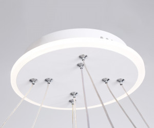 FL66326/1+4 WH белый 92W 3000K-6400K+G9/4 D800/600*1200 (ПДУ ИК)