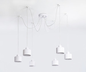 TR8131/6 WH белый E27*6 max 40W D700*800