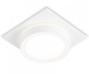 TN52421 WH/FR белый/белый матовый GX53 max 12W 105*105*45