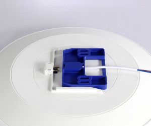 FZ1221 WH белый IP44 18W 4200K D302*50 (Без ПДУ)