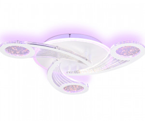 FA4475/3 WH белый 66W 3000K+BL/4200K+PU/3000K+6400K D560*75 (ПДУ ИК)