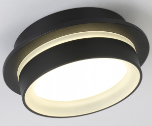 TN5385 SBK/FR черный песок/белый матовый GX53 IP44 D105*40