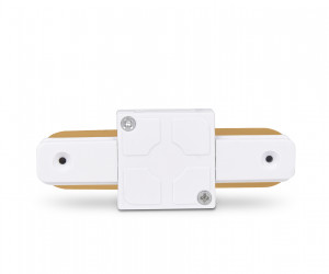 GL7065 WH белый коннектор прямой однофазный для соединения трековых шинопроводов