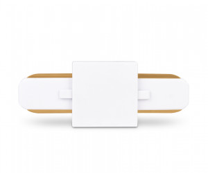 GL7065 WH белый коннектор прямой однофазный для соединения трековых шинопроводов