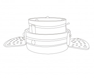 Встраиваемый светильник Technical DL048-01MG
