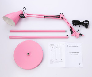 TR97645 PI розовый E27 max 40W D120*1750