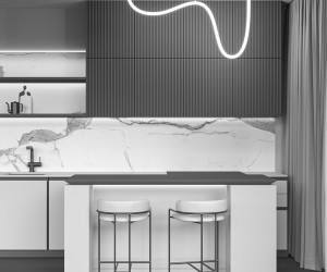 Трековый подвесной светильник Technical TR101-2-50W3K-B