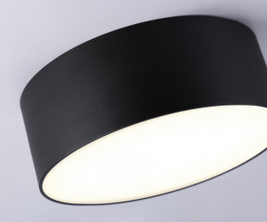 FV5513 BK черный LED 15W 3000K D120*58 (Без ПДУ)