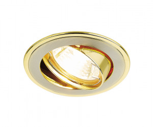 104A SN/G сатин никель/золото MR16