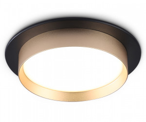 TN5228 BK/GD черный/золото GX53 max 12W D110*35