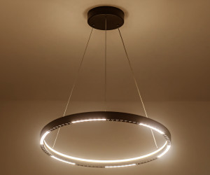 FL5852 BK черный 35W 3000K/4200K/6400K D600*600 (без ПДУ)