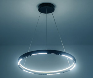 FL5852 BK черный 35W 3000K/4200K/6400K D600*600 (без ПДУ)