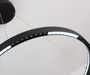 FL5852 BK черный 35W 3000K/4200K/6400K D600*600 (без ПДУ)