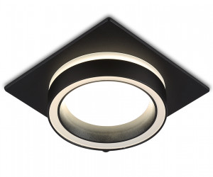 TN52422 BK/FR черный/белый матовый GX53 max 12W 105*105*45