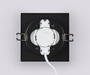 TN52422 BK/FR черный/белый матовый GX53 max 12W 105*105*45