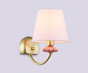 LH75027 GD/PI золото/розовый E14 max 40W 240*150*240