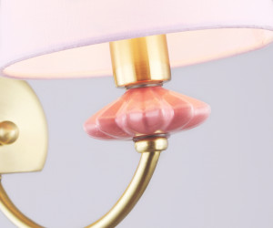 LH75027 GD/PI золото/розовый E14 max 40W 240*150*240