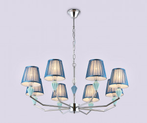 LH75063/8 CH/DB хром/темно синий E14/8 max 40W D870*810