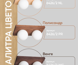 Потолочный светильник 6426-2 WG 000036805