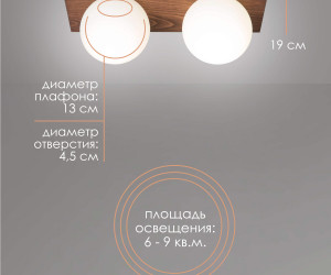 Потолочный светильник 6426-2 PR 000036816