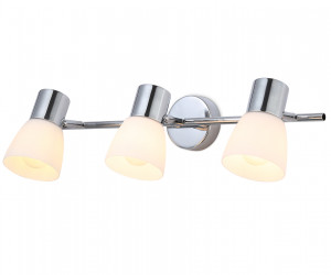 TR3965/3 CH/FR хром/белый матовый E27*3 max 40W 460*82*200