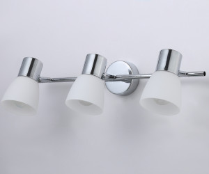 TR3965/3 CH/FR хром/белый матовый E27*3 max 40W 460*82*200