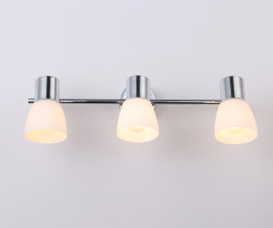 TR3965/3 CH/FR хром/белый матовый E27*3 max 40W 460*82*200