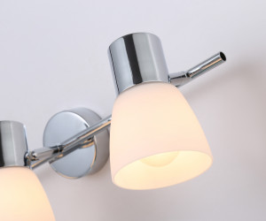 TR3965/3 CH/FR хром/белый матовый E27*3 max 40W 460*82*200