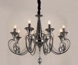 Подвесная люстра PL6357-6 PL+BK 000067378