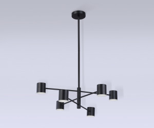 FL51712/6 BK черный 3000K/4200K/6400K 29W D700*800 (Без ПДУ)