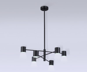 FL51712/6 BK черный 3000K/4200K/6400K 29W D700*800 (Без ПДУ)