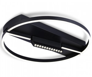 FL51460/1+1 BK черный 72W 3000K-6400K+4200K D600*110 (ПДУ РАДИО 2.4G)