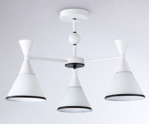 TR3164/3 WH/BK белый/черный E27/3 max 60W D580*380