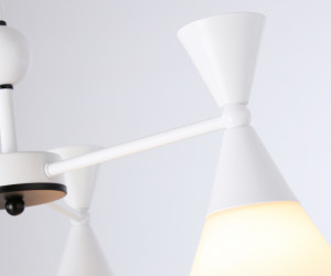 TR3164/3 WH/BK белый/черный E27/3 max 60W D580*380