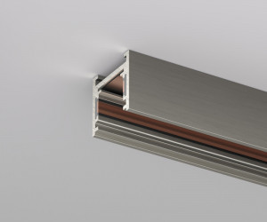 Трек SHINE BASE, 2м, 48В DC, IP20, цвет темный никель, алюминий