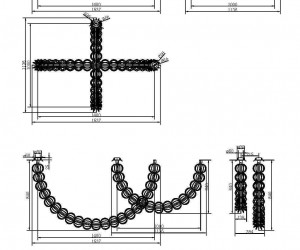 Подвесной светильник Maytoni MOD216PL-L42G3K