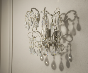 Настенный светильник 23872-1W WT+GD 000026014