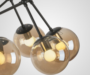 Потолочная люстра P7546-8 BK 000024919