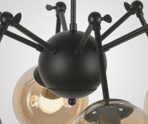 Потолочная люстра P7546-8 BK 000024919